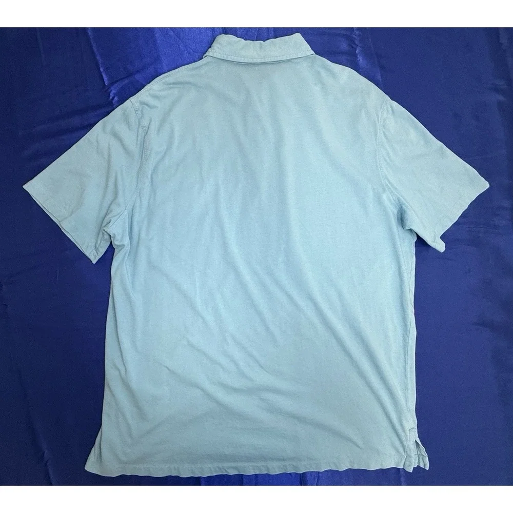 Polo Ralph Lauren Men's Large Classic Fit Light Blue Short Sleeve Polo